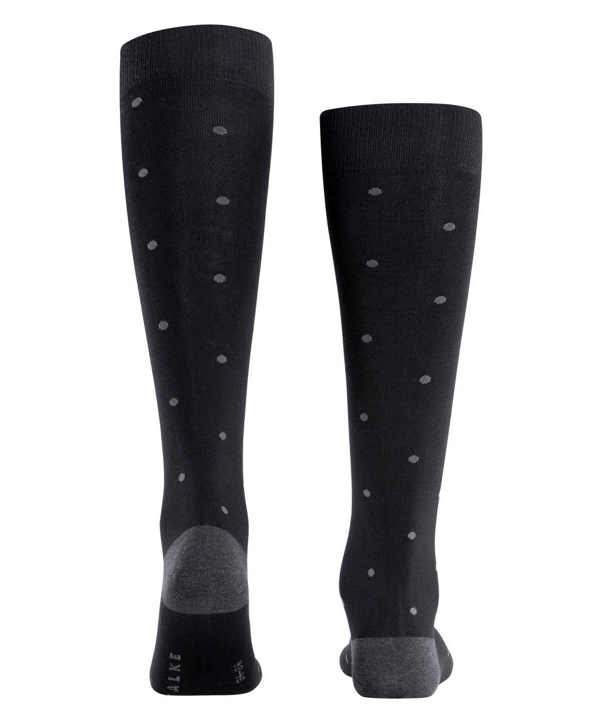 Men Falke Dot Knee-high Socks Socks Grey | CJGMQW698