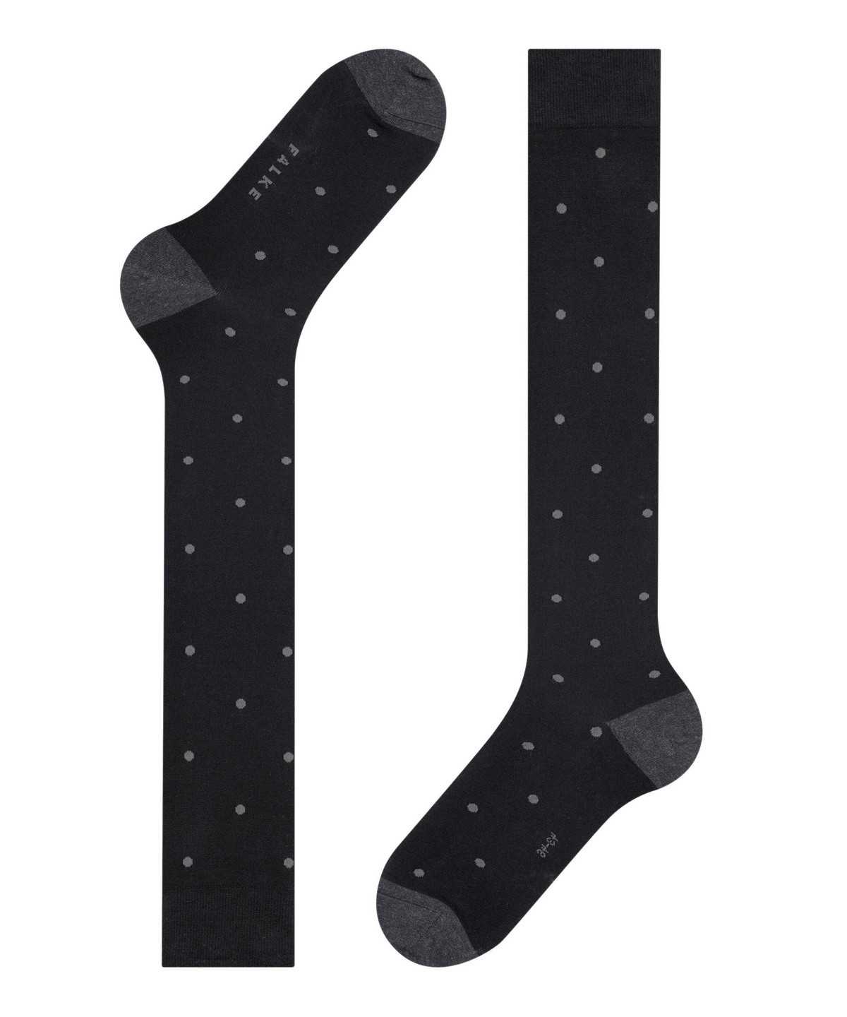 Men Falke Dot Knee-high Socks Socks Grey | CJGMQW698