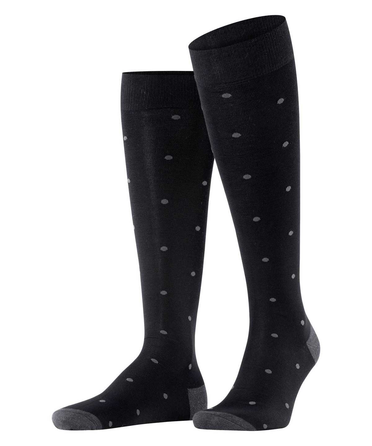 Men Falke Dot Knee-high Socks Socks Grey | CJGMQW698