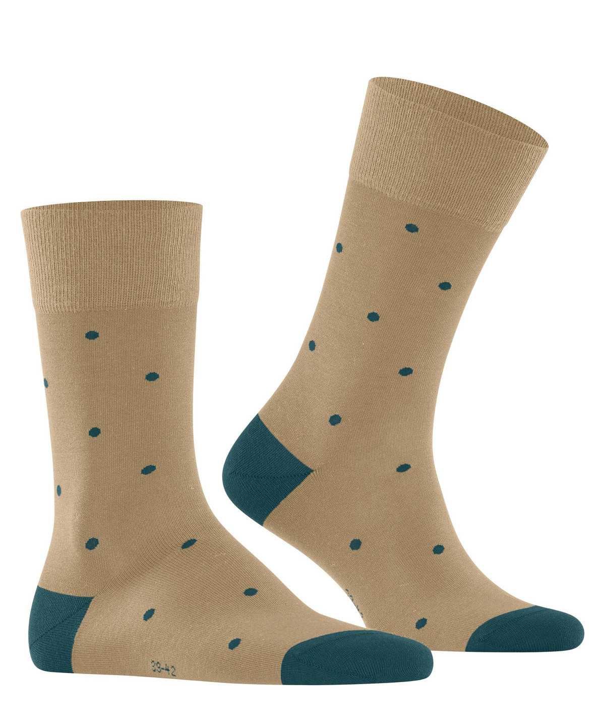 Men Falke Dot Socks Socks Beige | PTMBHA342