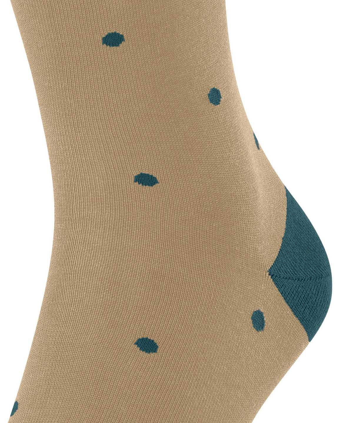 Men Falke Dot Socks Socks Beige | PTMBHA342