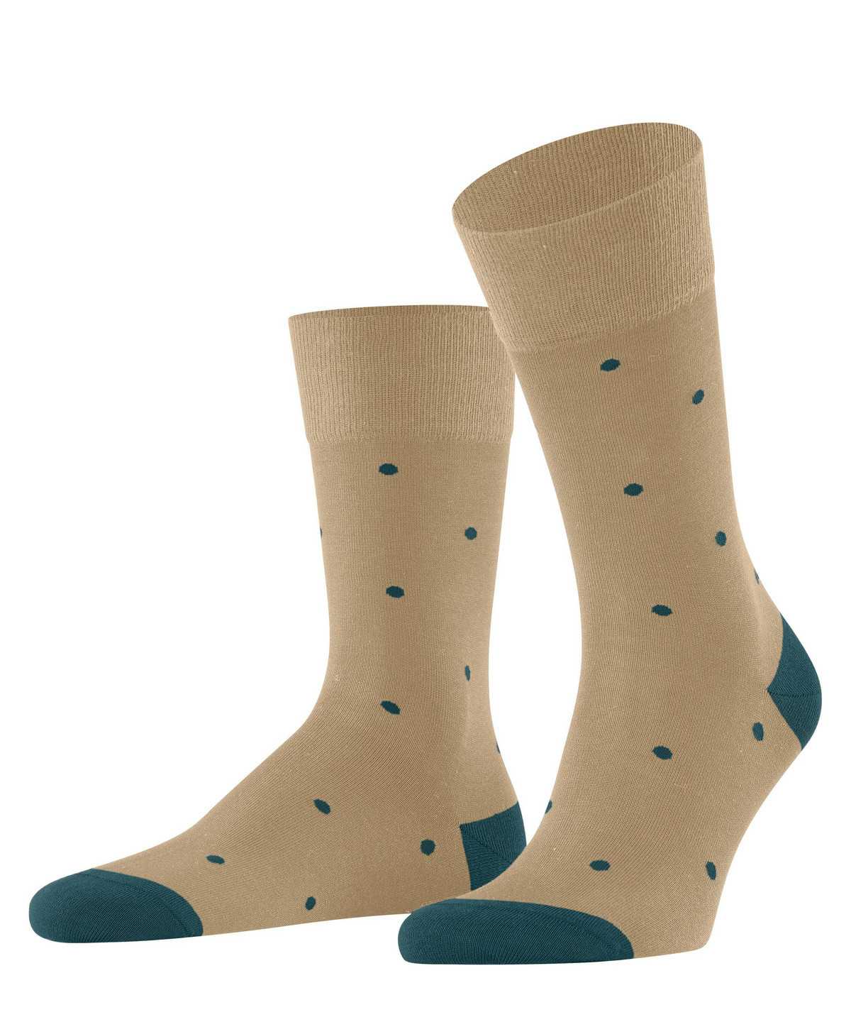 Men Falke Dot Socks Socks Beige | PTMBHA342