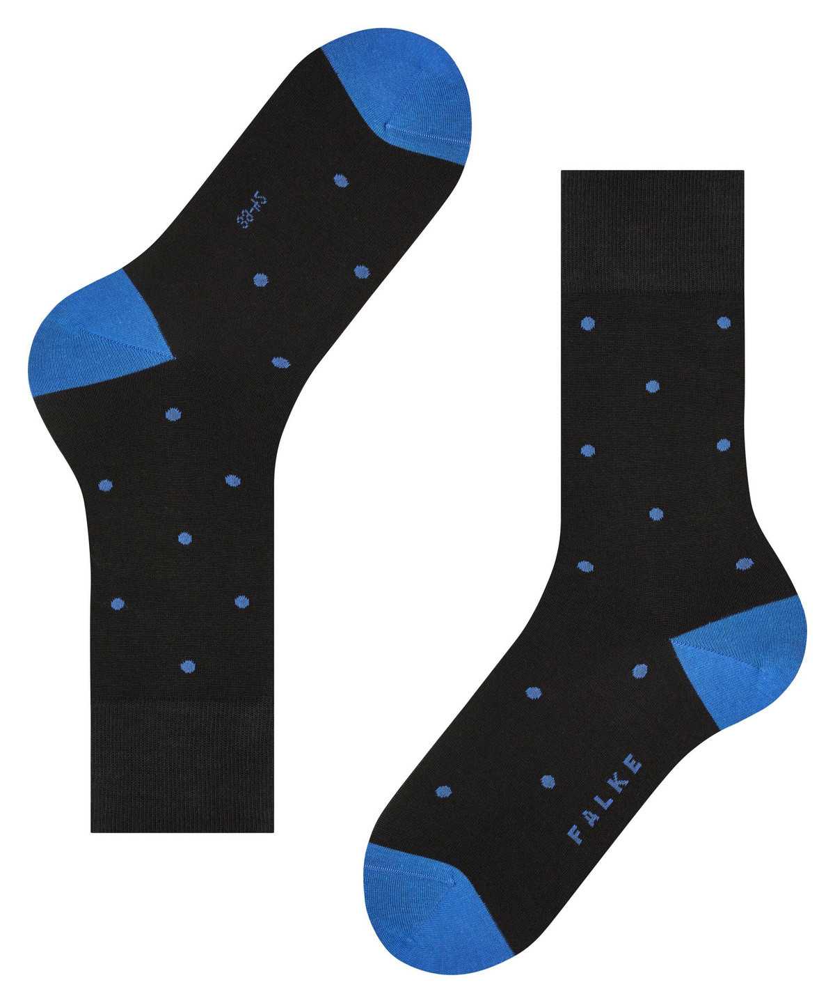 Men Falke Dot Socks Socks Black | CINHYL985