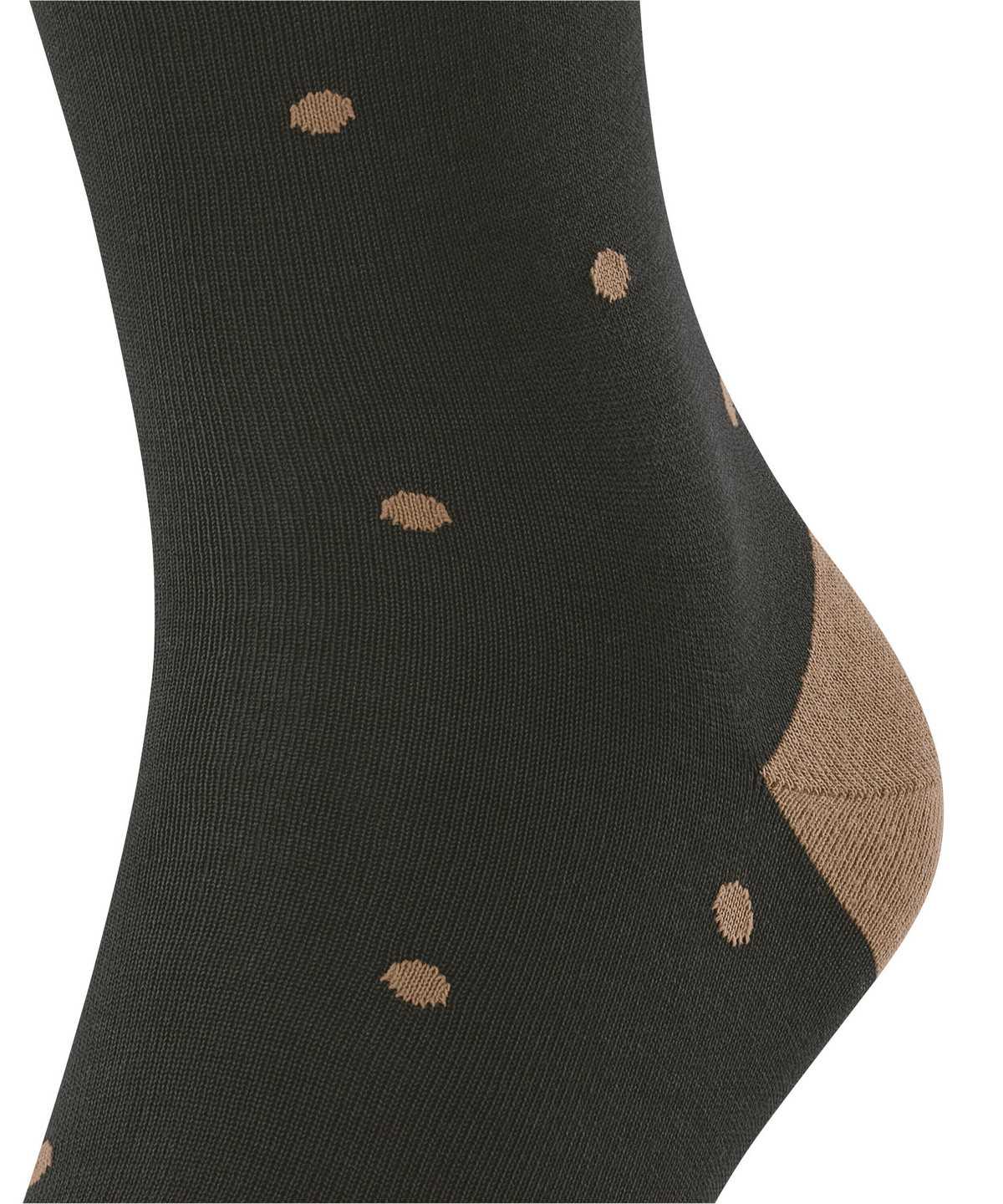 Men Falke Dot Socks Socks Brown | QRPEBD702