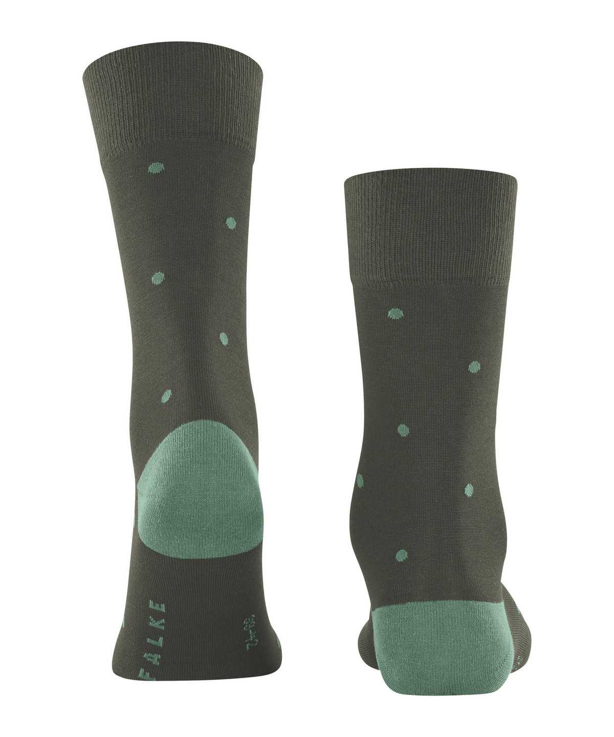 Men Falke Dot Socks Socks Green | XYZJBG382