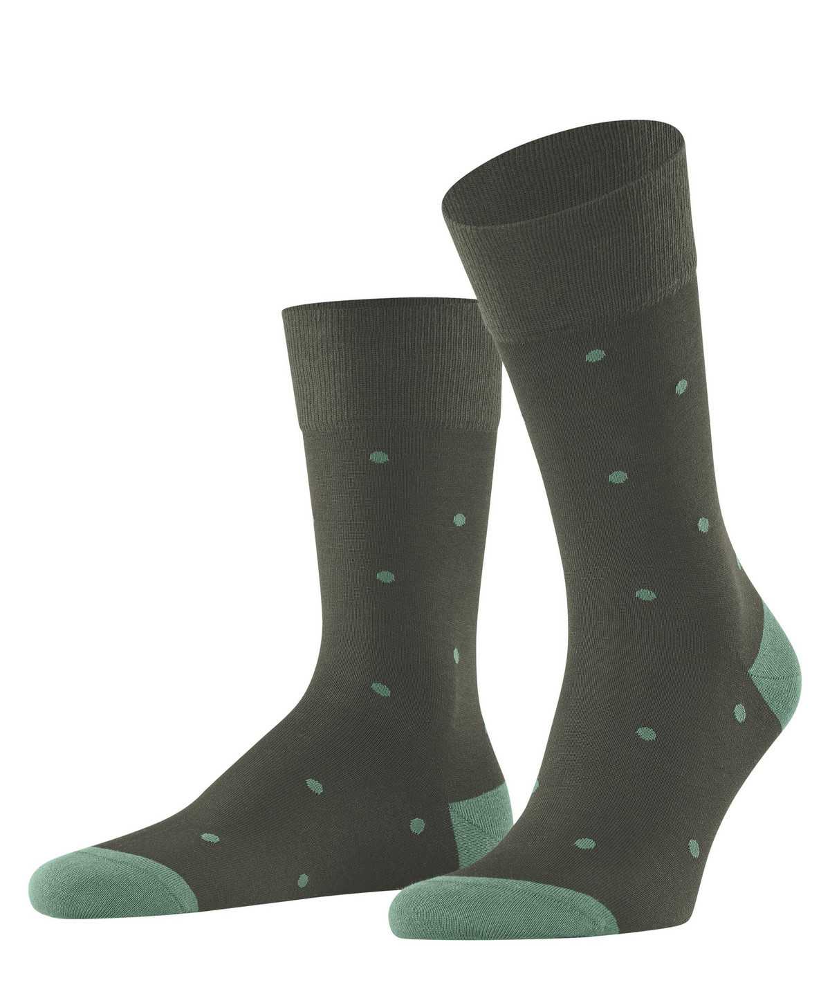 Men Falke Dot Socks Socks Green | XYZJBG382