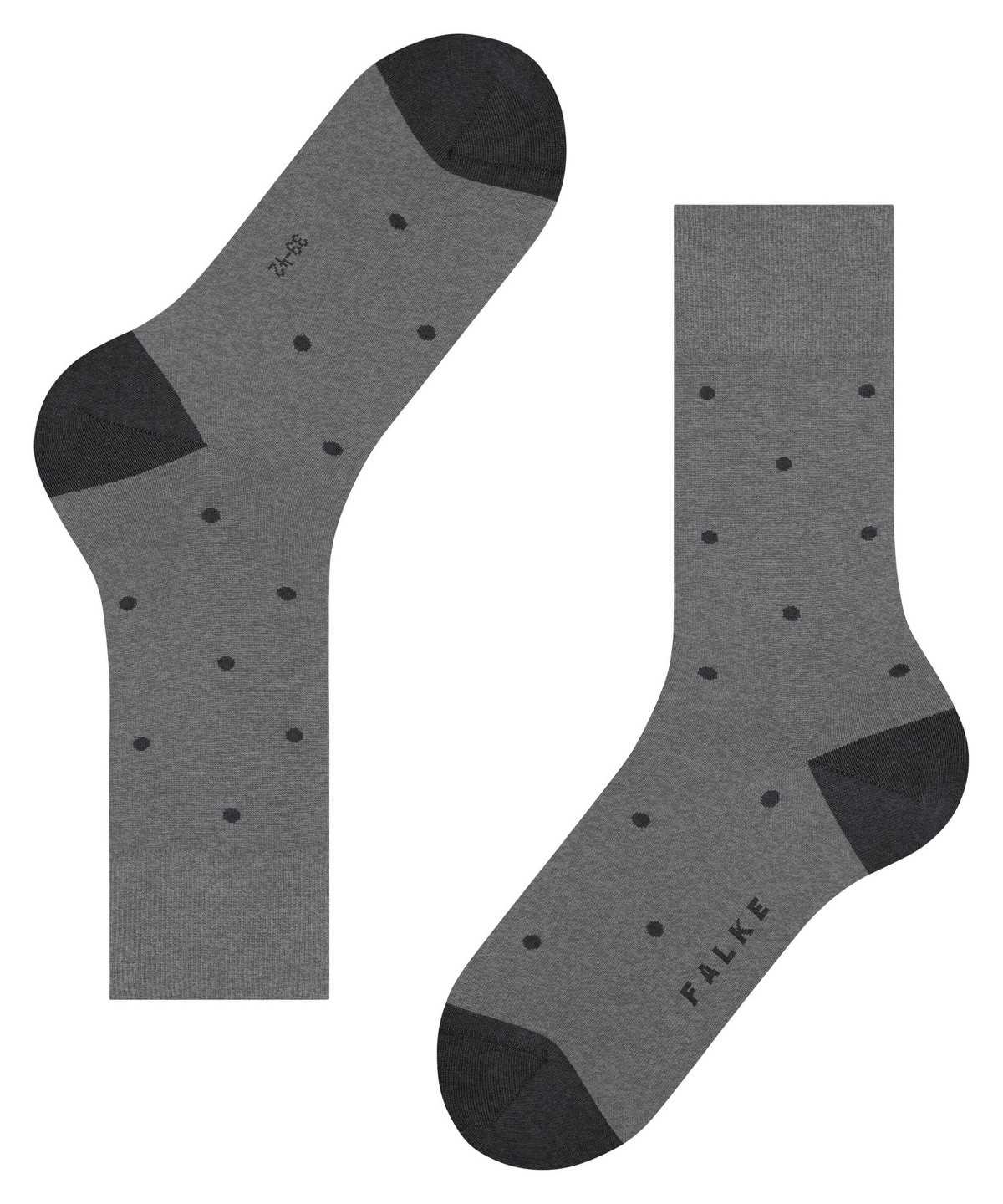 Men Falke Dot Socks Socks Grey | DGWMQF931