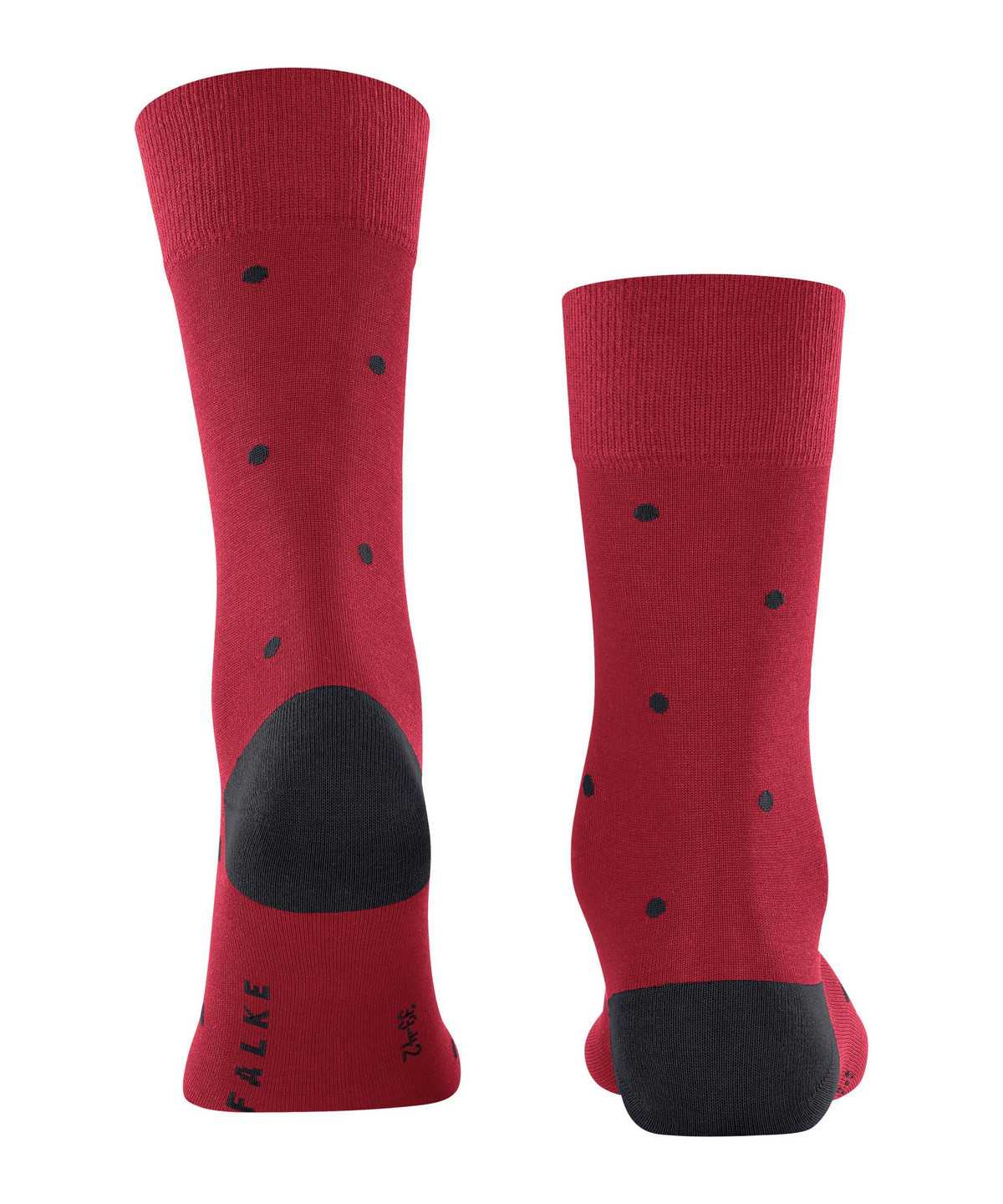 Men Falke Dot Socks Socks Red | RTOJAF846