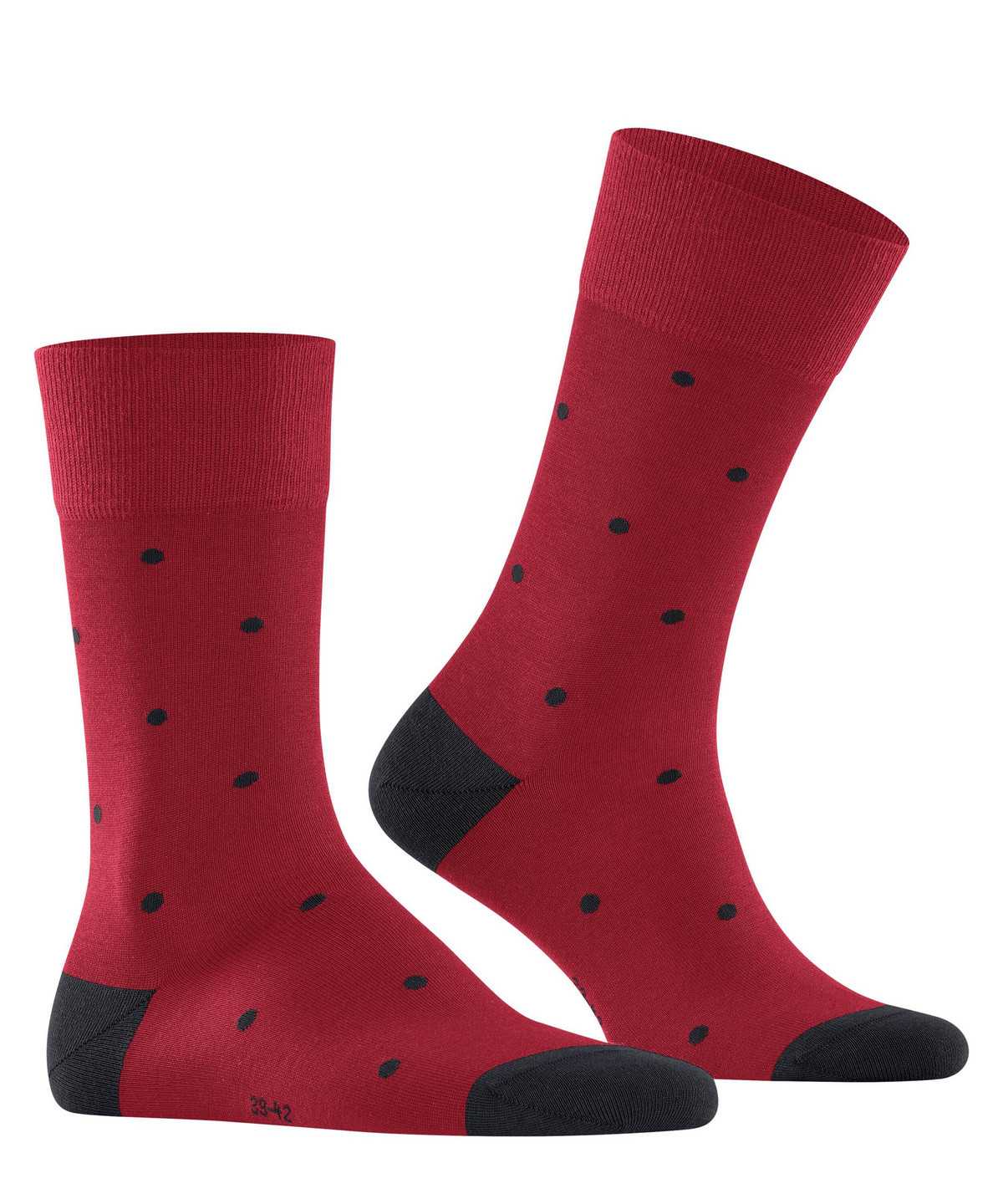 Men Falke Dot Socks Socks Red | RTOJAF846