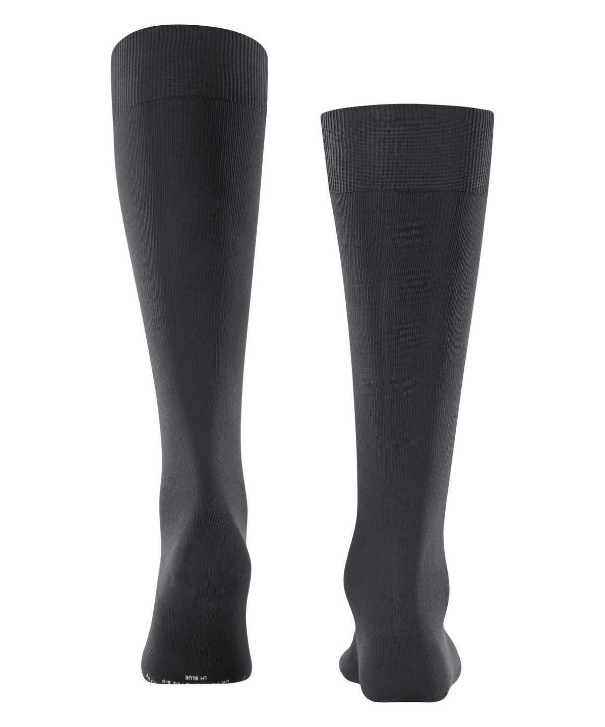 Men Falke Energizing Cotton Knee-high Socks Socks Grey | MPSKDJ467