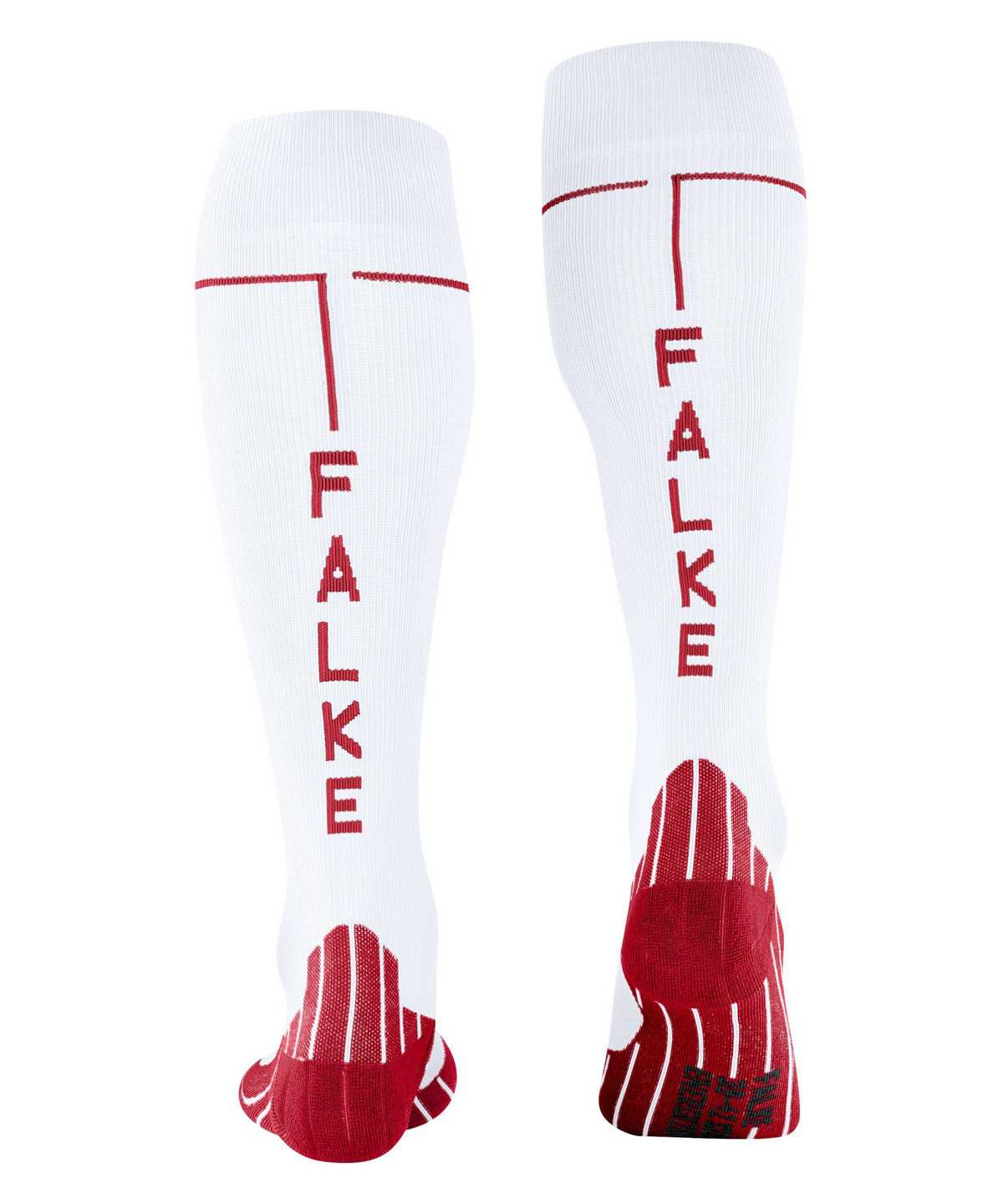 Men Falke Energizing Knee-high Socks Health Socks White | UZECXT469