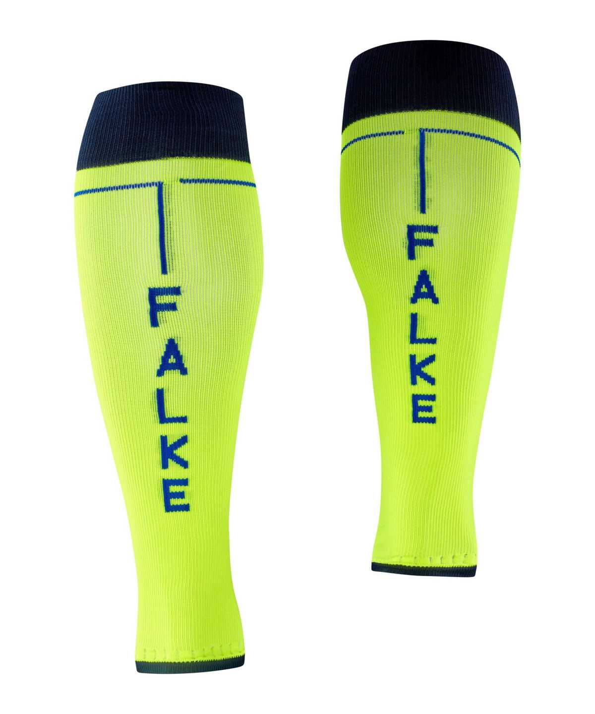 Men Falke Energizing Tube Sleeves Compression Socks Yellow | BAWTSP249