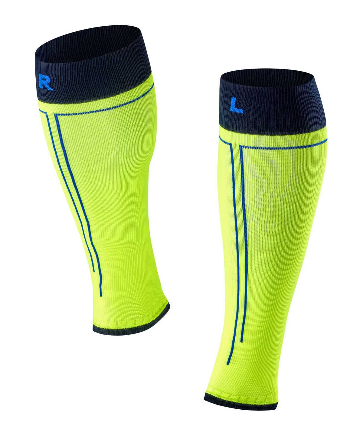 Men Falke Energizing Tube Sleeves Compression Socks Yellow | BAWTSP249