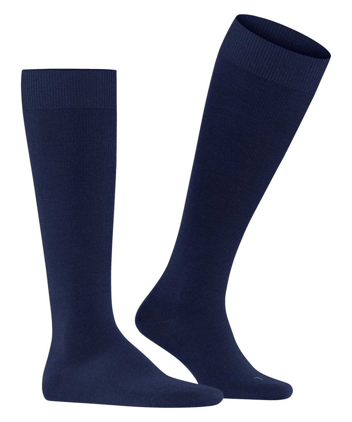 Men Falke Energizing Wool Knee-high Socks Socks Blue | KARVDQ274