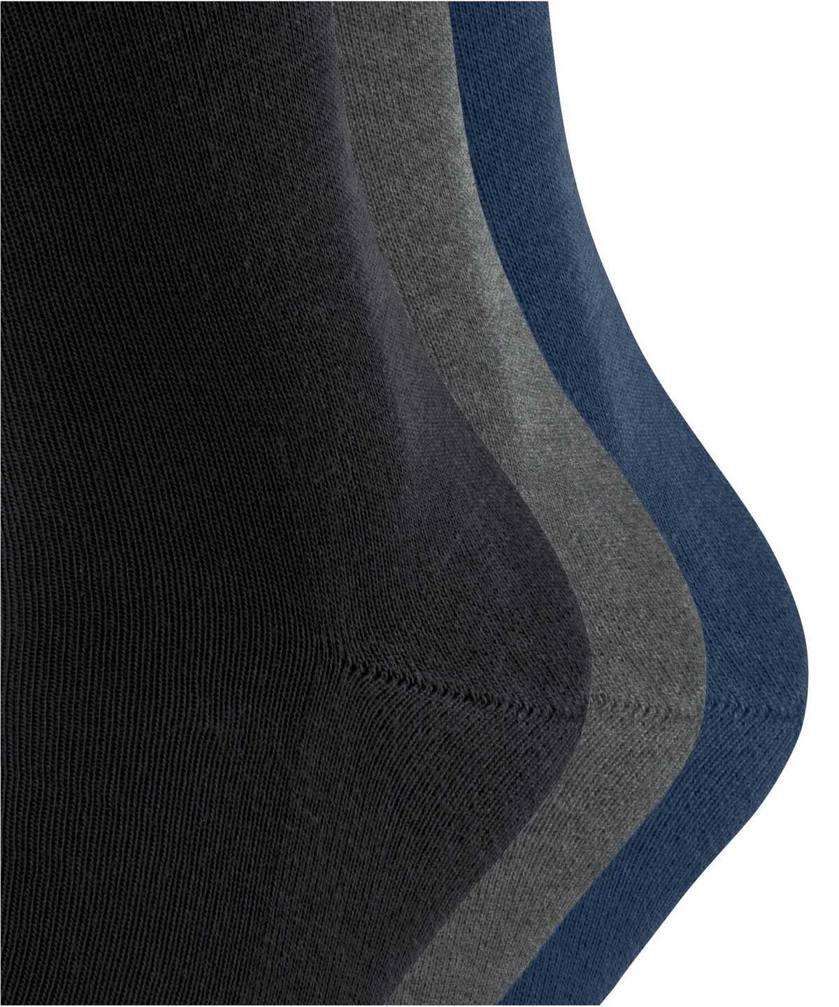 Men Falke Family 3-Pack Socks Socks Multicolored | OUAWSP796