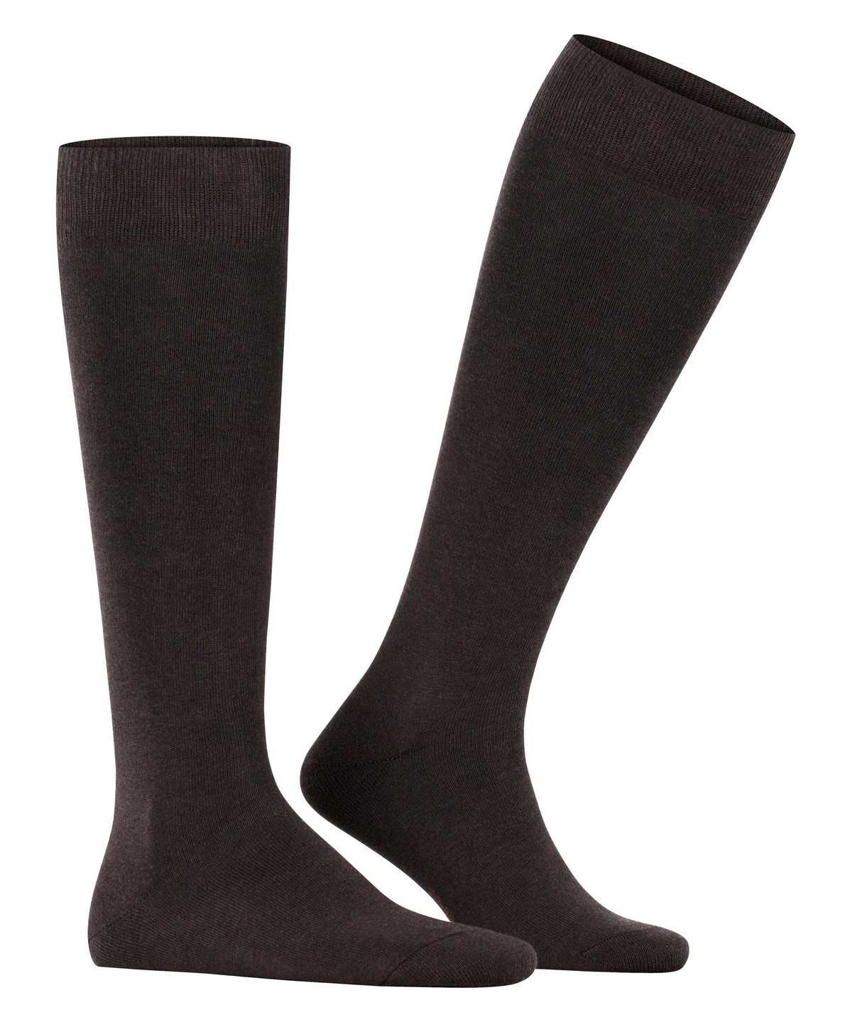 Men Falke Family Knee-high Socks Socks Brown | RHKZJE709