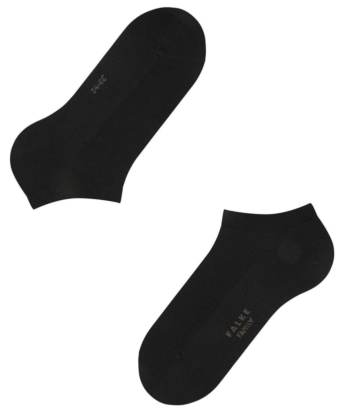 Men Falke Family Sneaker socks Socks Black | SPIZBK273