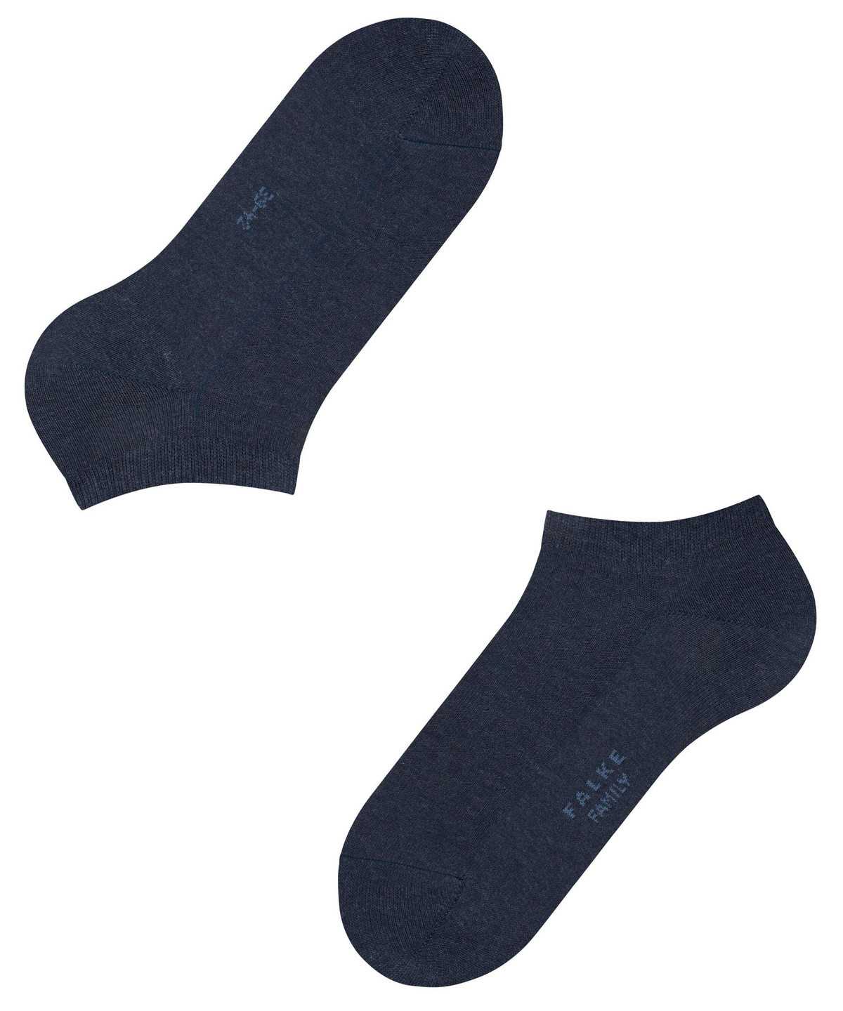 Men Falke Family Sneaker socks Socks Blue | WAQSDG320