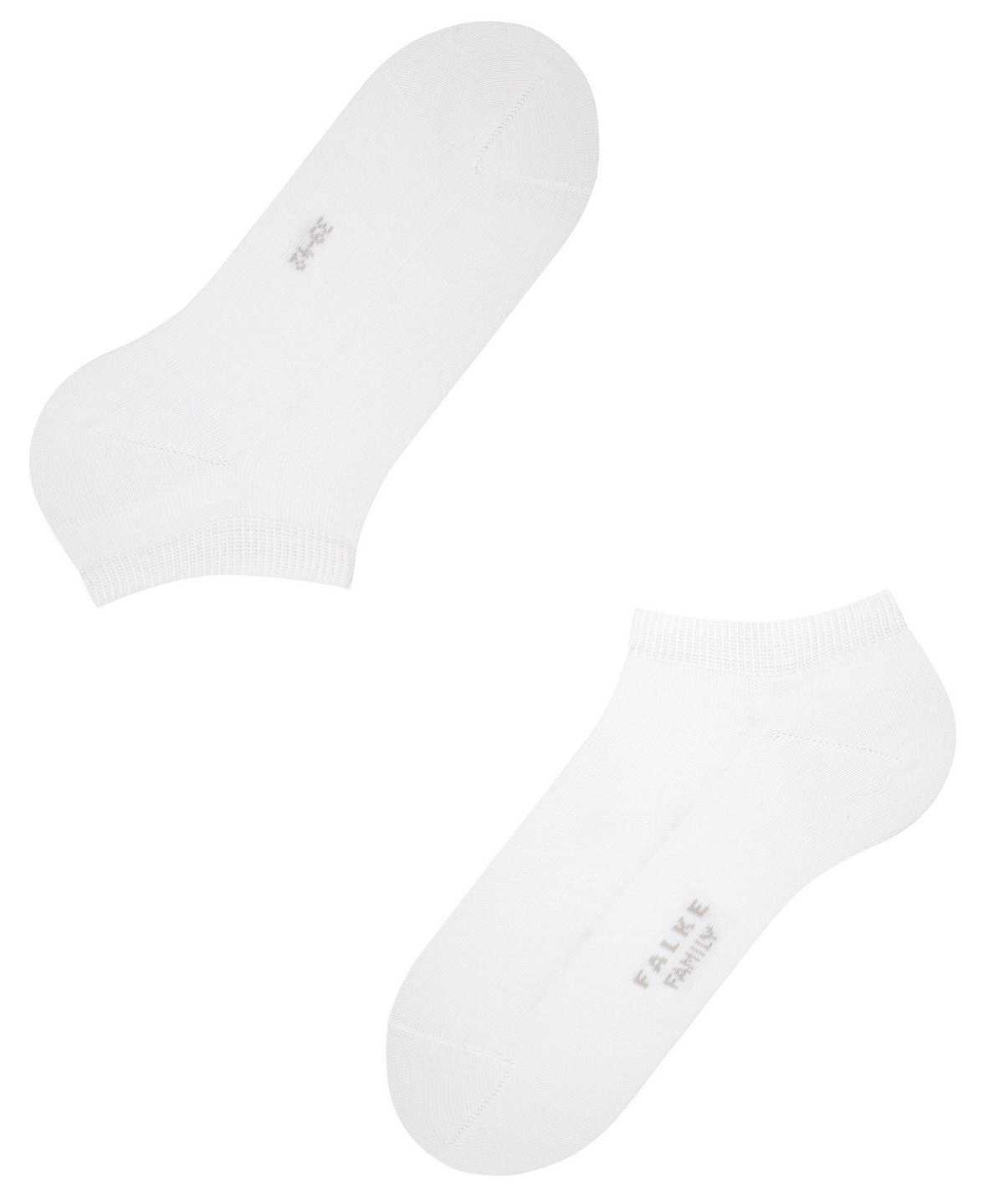 Men Falke Family Sneaker socks Socks White | PCUGYQ417