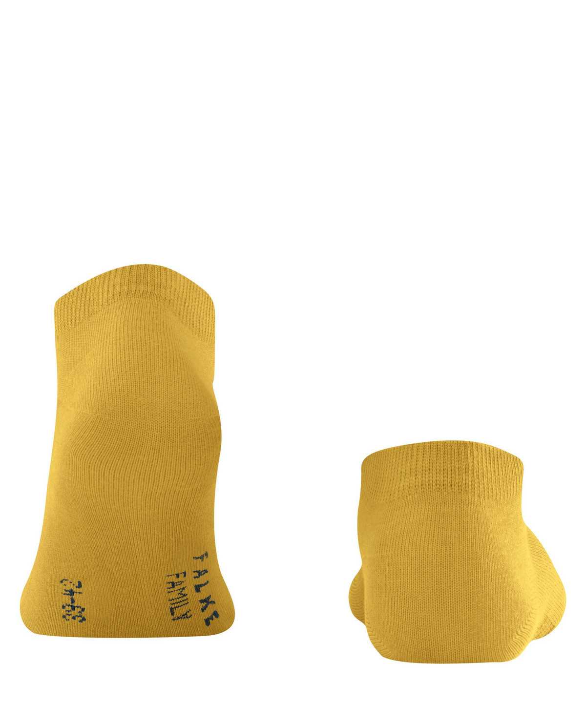 Men Falke Family Sneaker socks Socks Yellow | WUPGLQ915