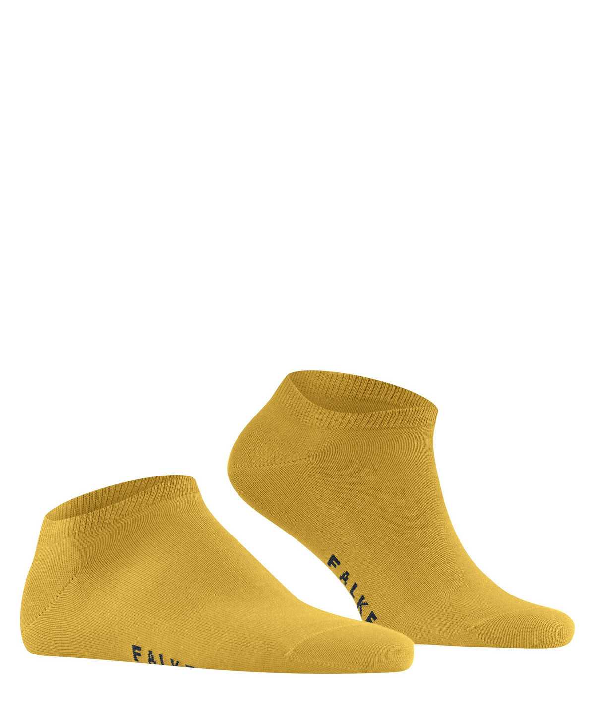 Men Falke Family Sneaker socks Socks Yellow | WUPGLQ915