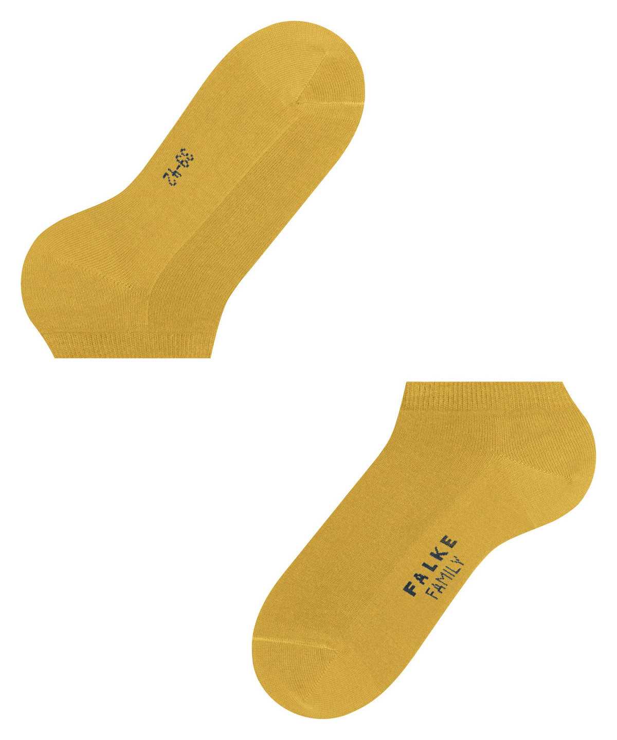 Men Falke Family Sneaker socks Socks Yellow | WUPGLQ915