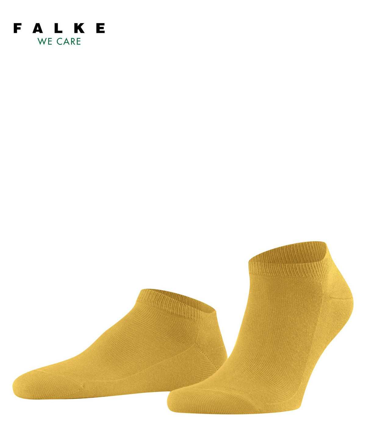 Men Falke Family Sneaker socks Socks Yellow | WUPGLQ915