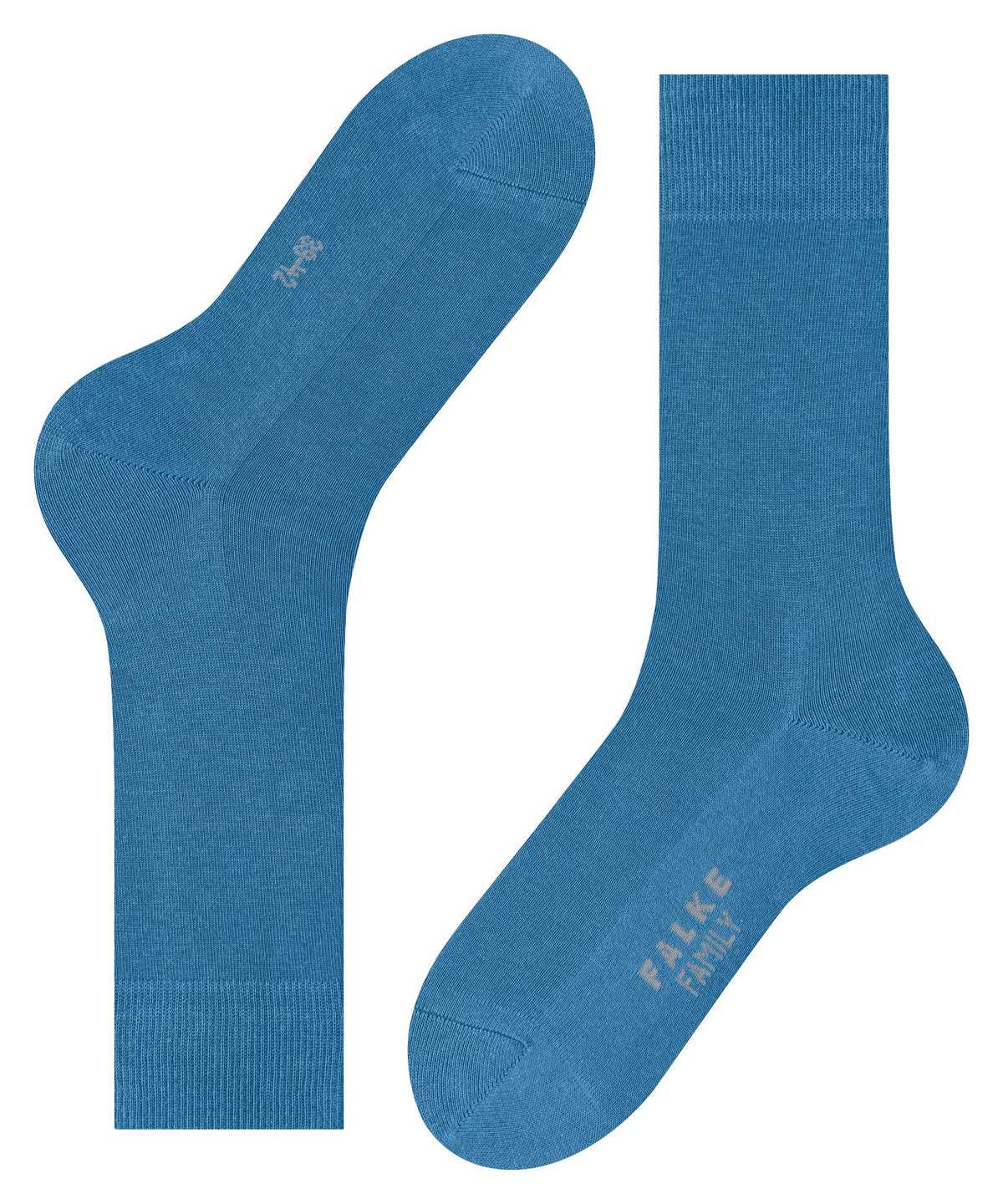 Men Falke Family Socks Socks Blue | YGDSLQ098