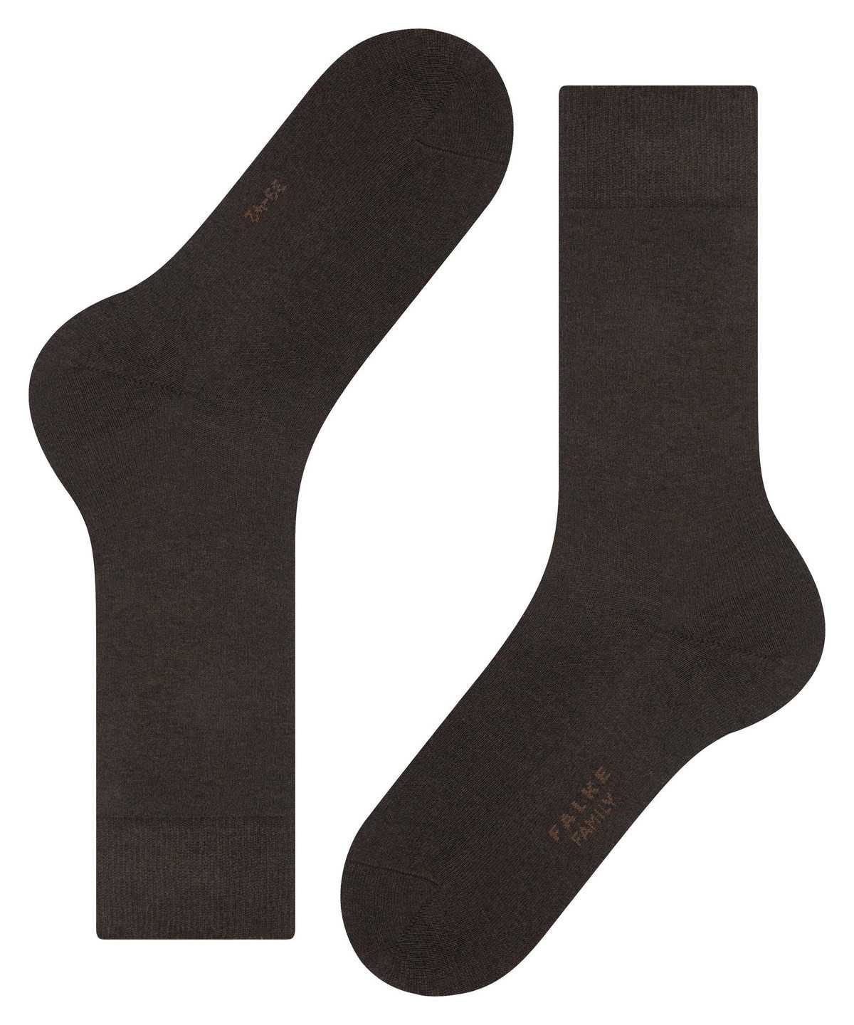 Men Falke Family Socks Socks Brown | ZQPNSA937