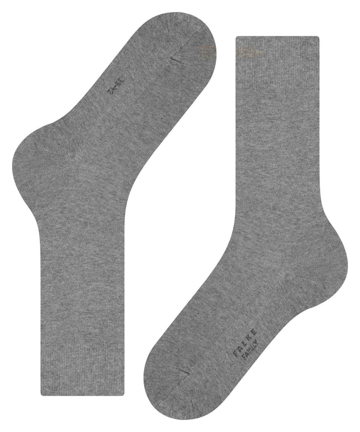 Men Falke Family Socks Socks Grey | DTAZPY514