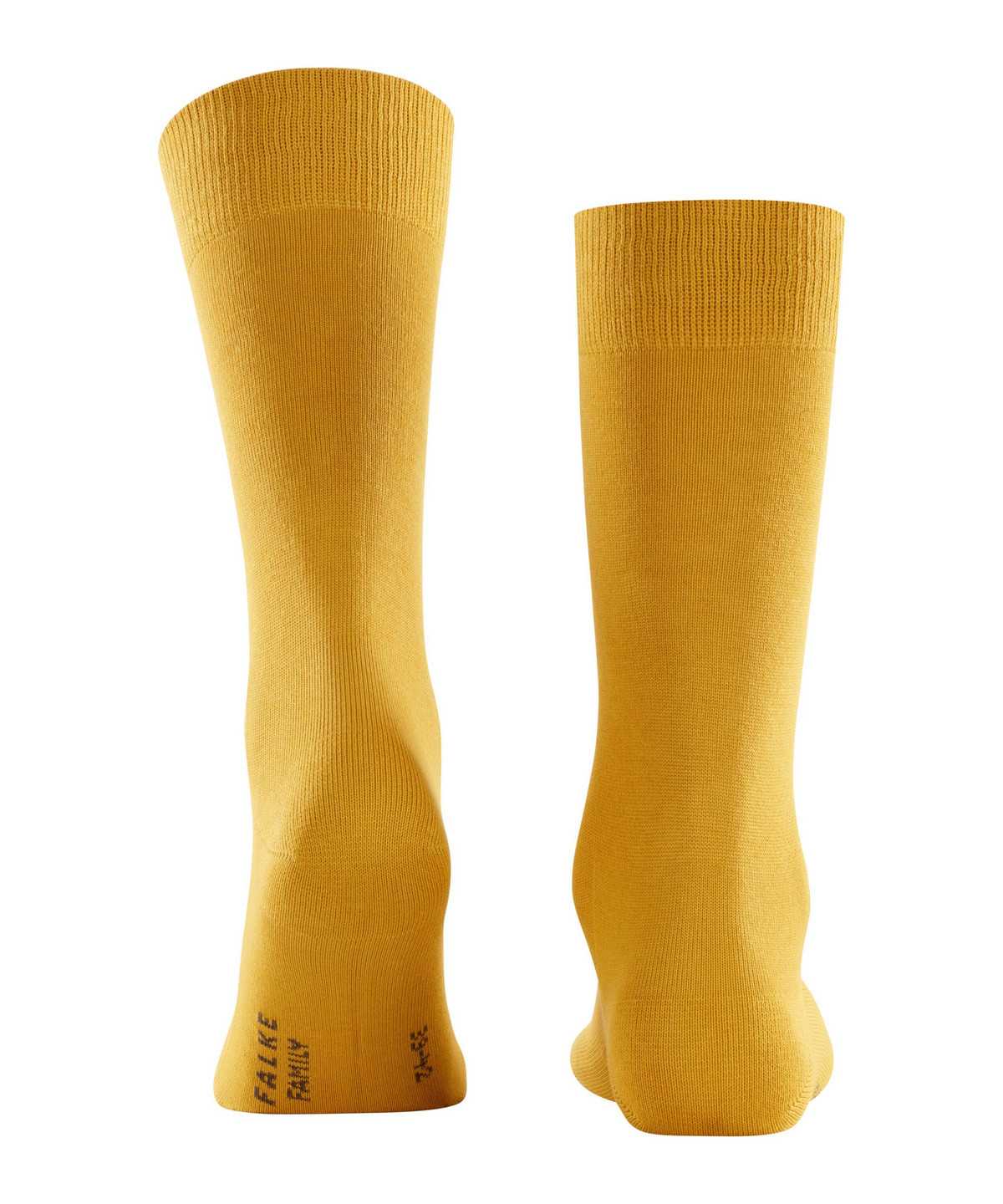 Men Falke Family Socks Socks Yellow | OVLIWK725