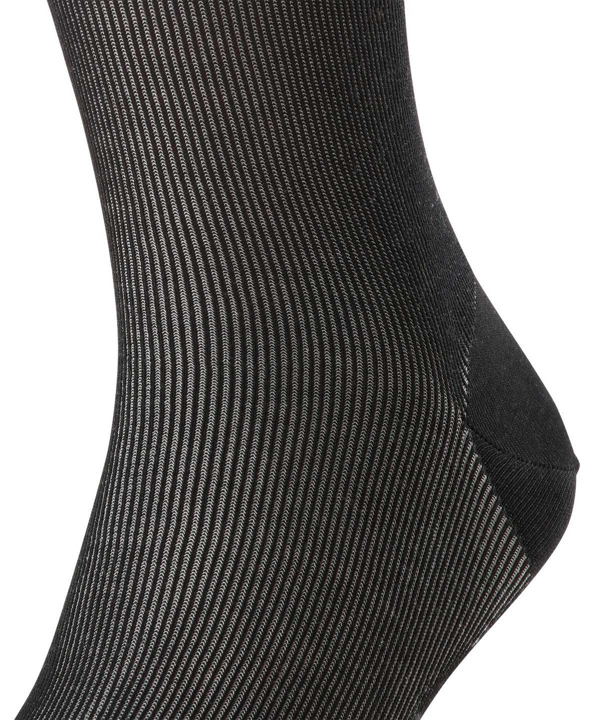 Men Falke Fine Shadow Socks Socks Black | XIPNHS625