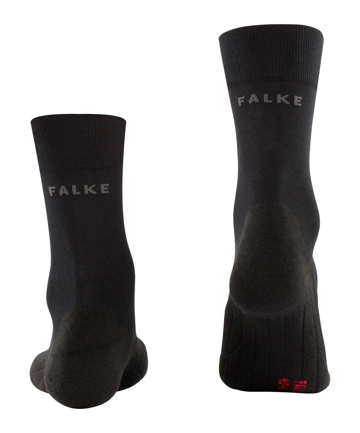 Men Falke GO2 Golf Socks Socks Black | KCVUXA247