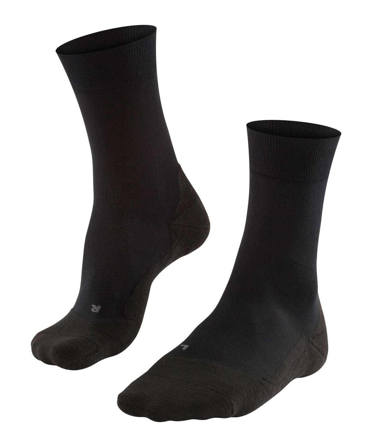 Men Falke GO2 Golf Socks Socks Black | KCVUXA247