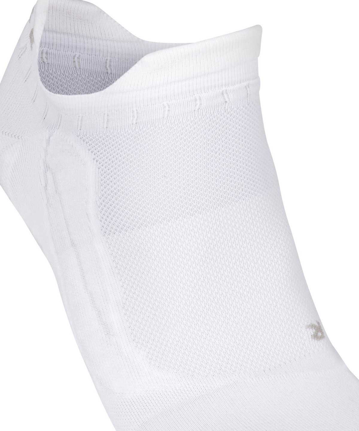 Men Falke GO5 Invisible Golf Invisibles No Show Socks White | OEUMQY940