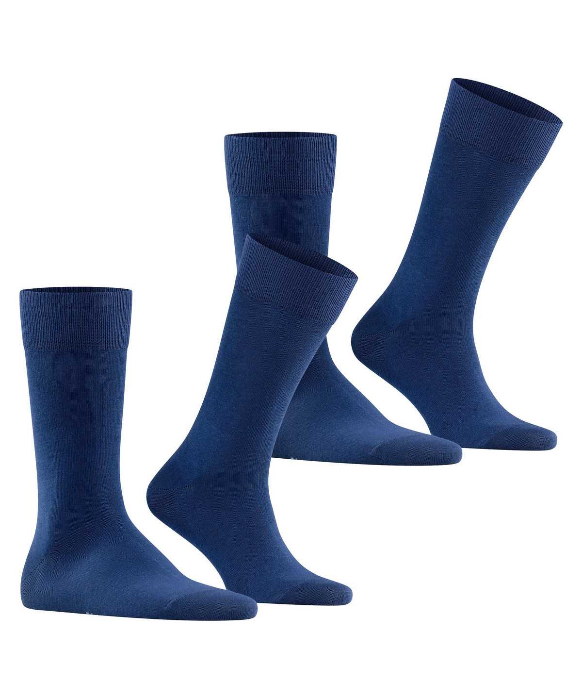 Men Falke Happy 2-Pack Socks Socks Blue | JBYSEU893