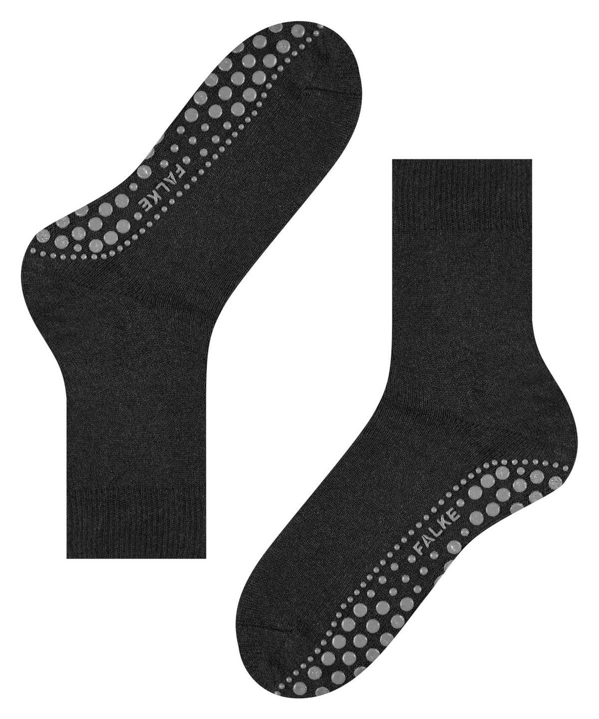 Men Falke Homepads House socks Socks Grey | MHILOC467