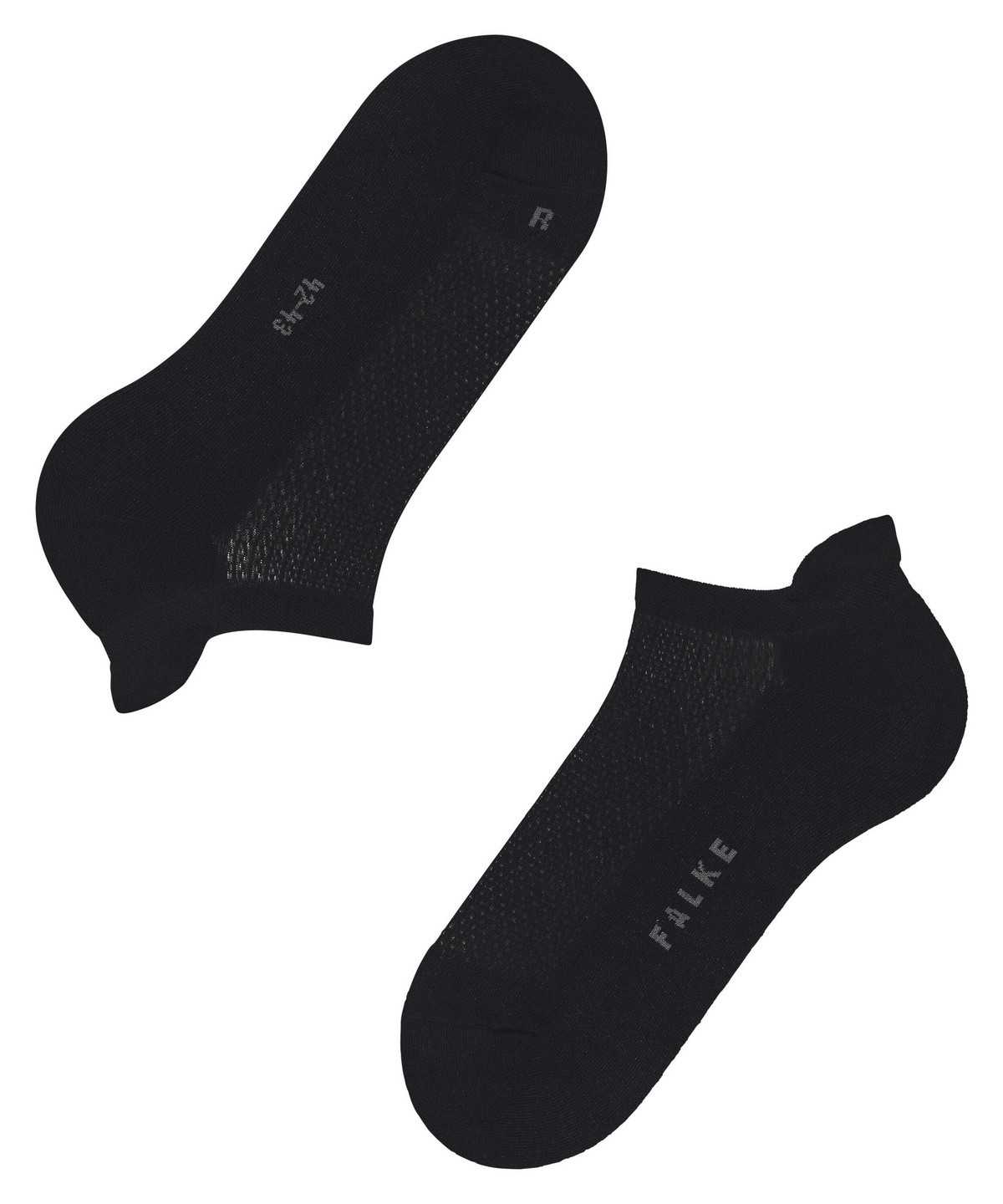 Men Falke Honeycomb Sneaker socks Socks Black | KIJYPL593