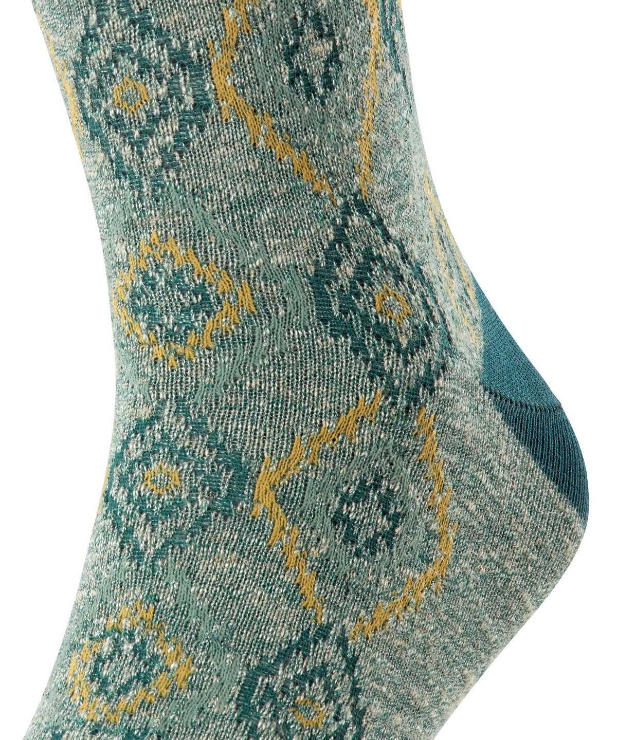 Men Falke Ikat Spell Socks Socks Green | OFTGXE702