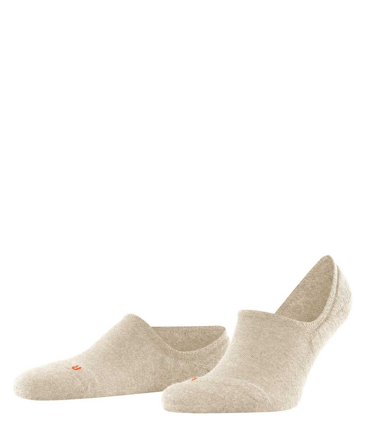 Men Falke Keep Warm Invisibles No Show Socks Beige | BWVRAJ634