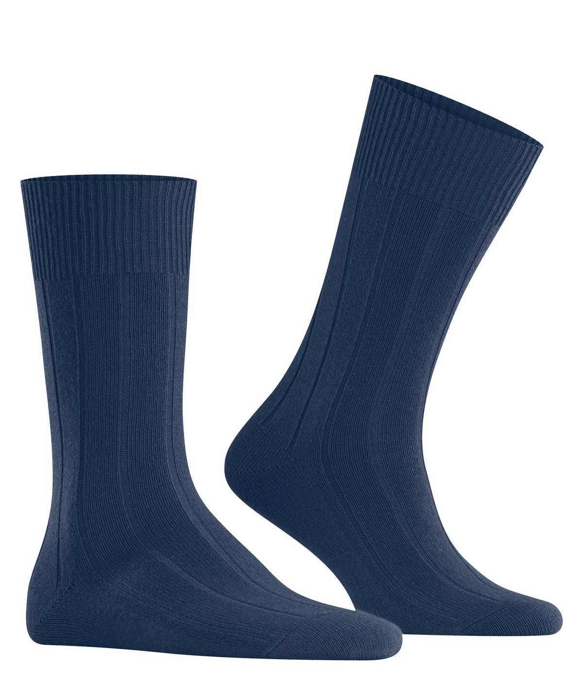 Men Falke Lhasa Rib Socks Socks Blue | ESYNOF265