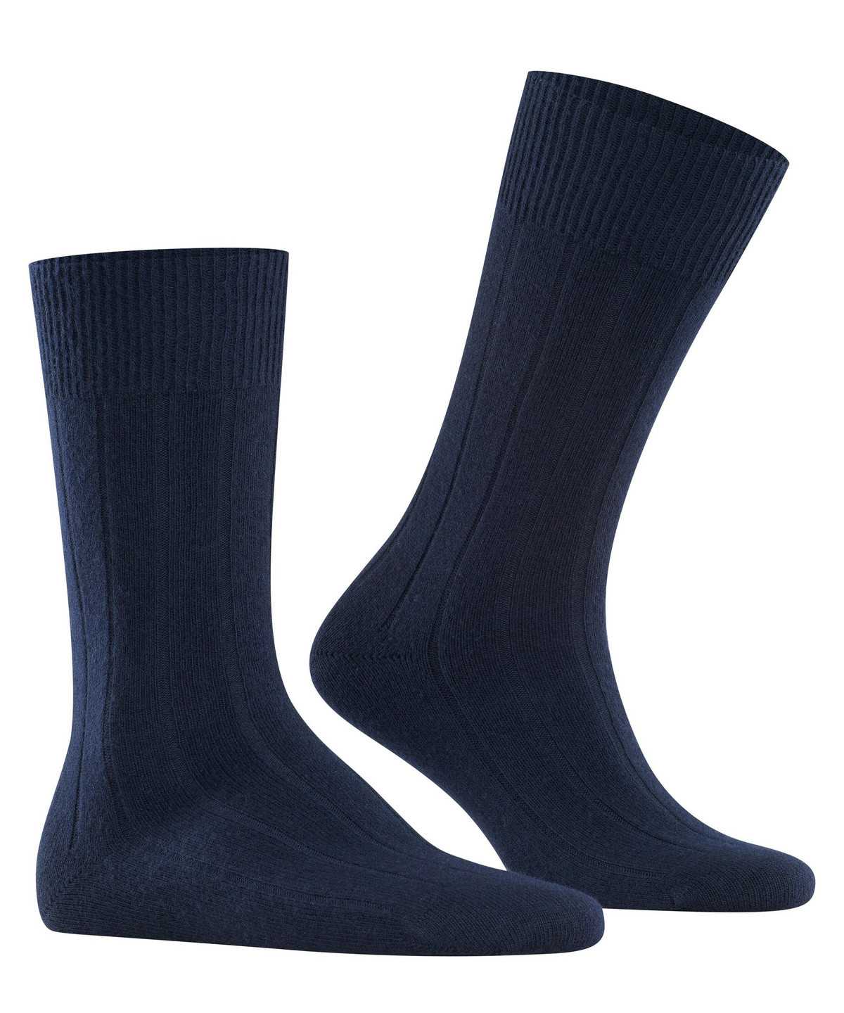 Men Falke Lhasa Rib Socks Socks Blue | GHLZDY682