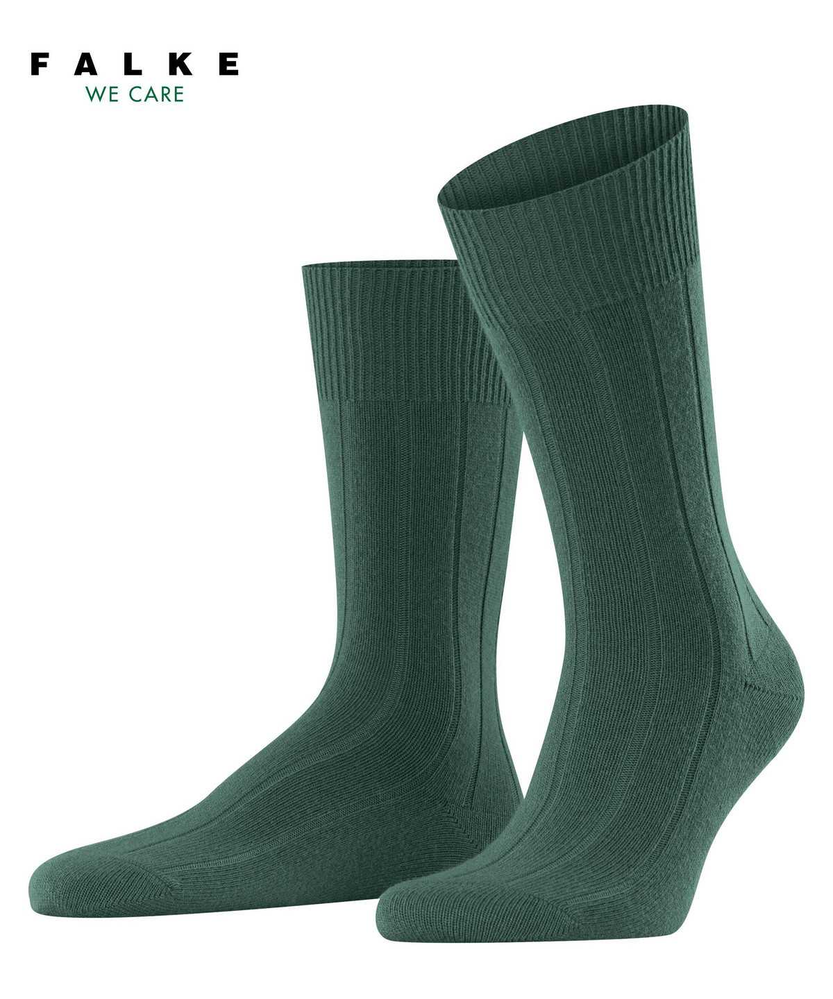 Men Falke Lhasa Rib Socks Socks Green | WICXOZ105