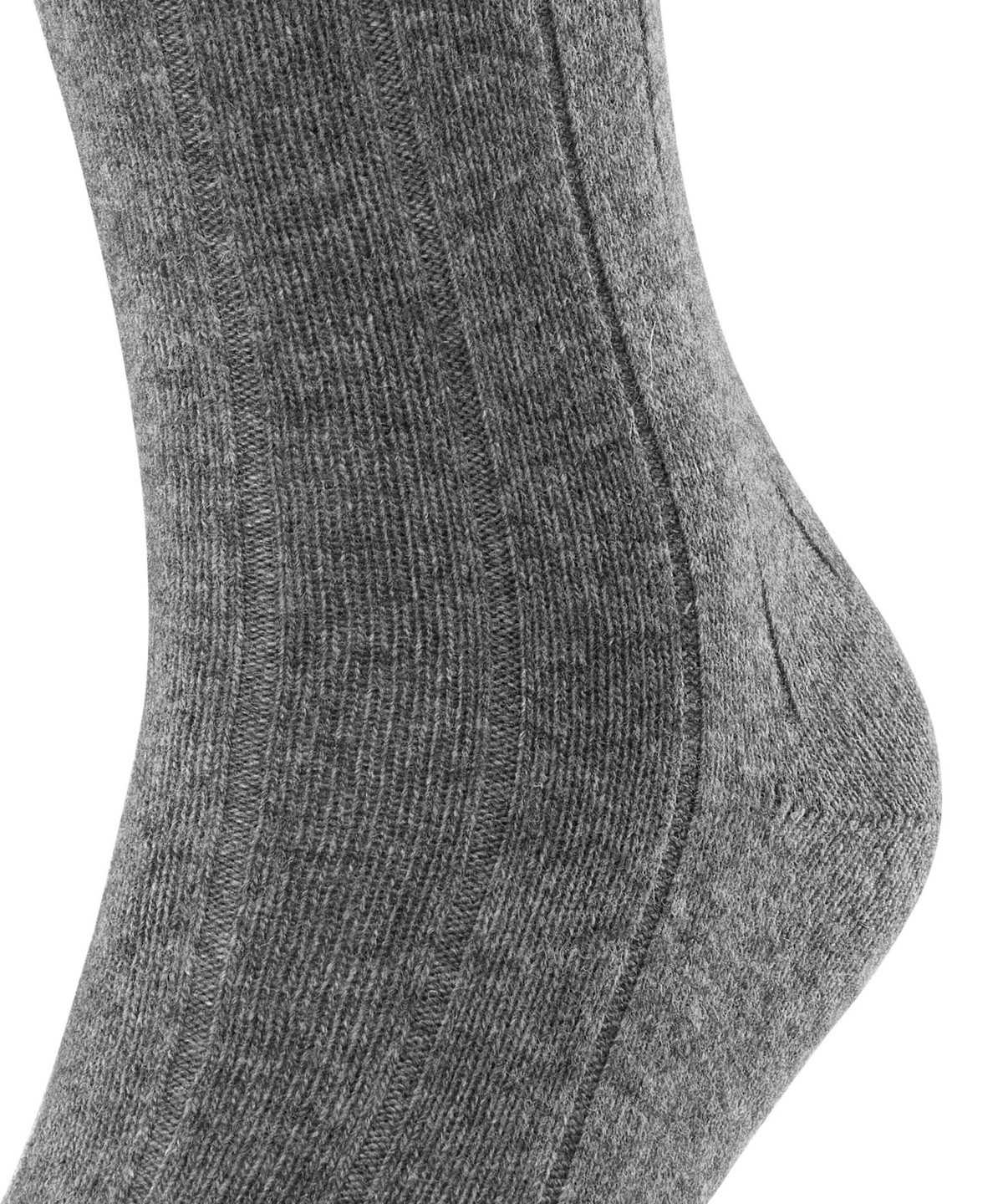 Men Falke Lhasa Rib Socks Socks Grey | PKFODE943