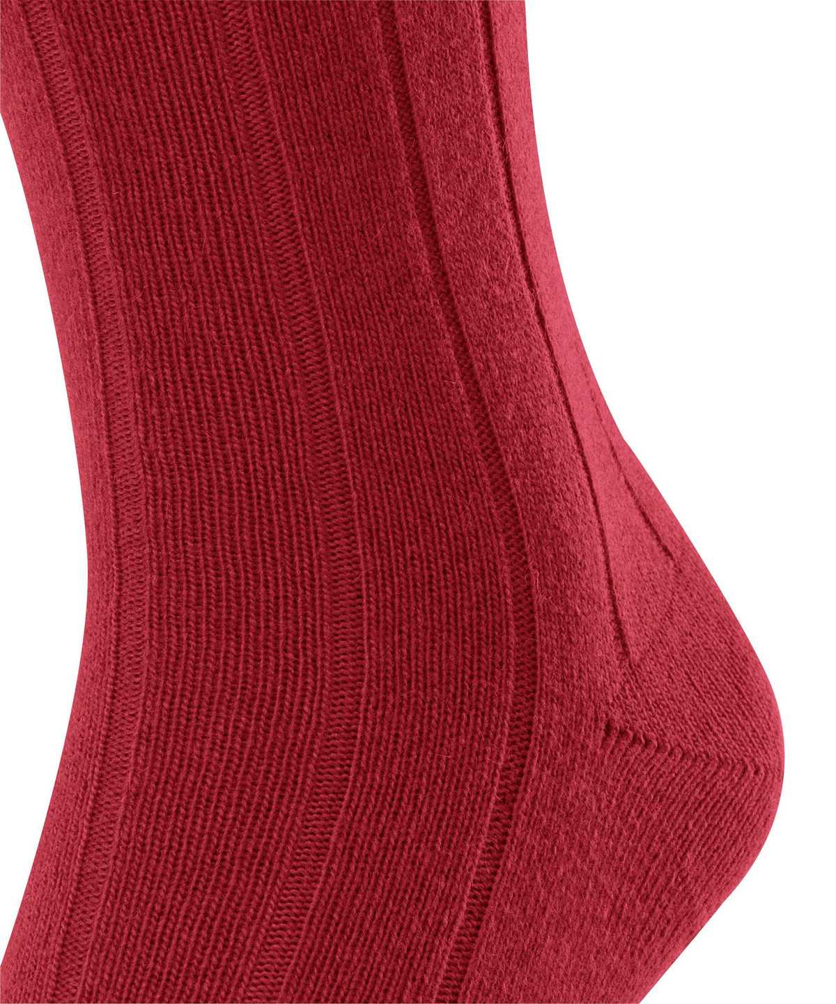 Men Falke Lhasa Rib Socks Socks Red | UIERWC638