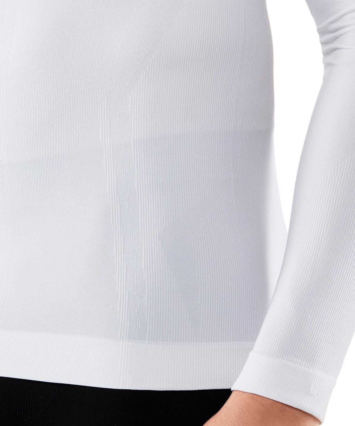 Men Falke Long sleeve shirt Warm Long Sleeve T-Shirts White | SYWADT293