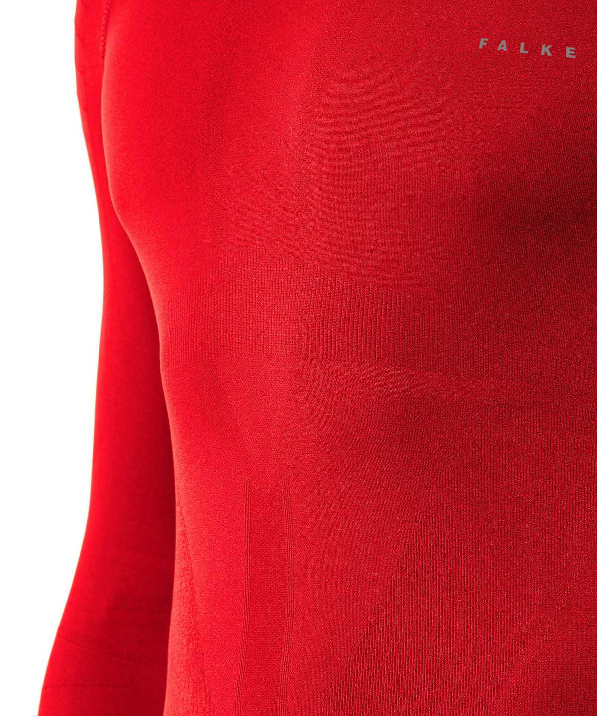 Men Falke Long sleeve shirt Warm Long Sleeve T-Shirts Red | GQLJIO143