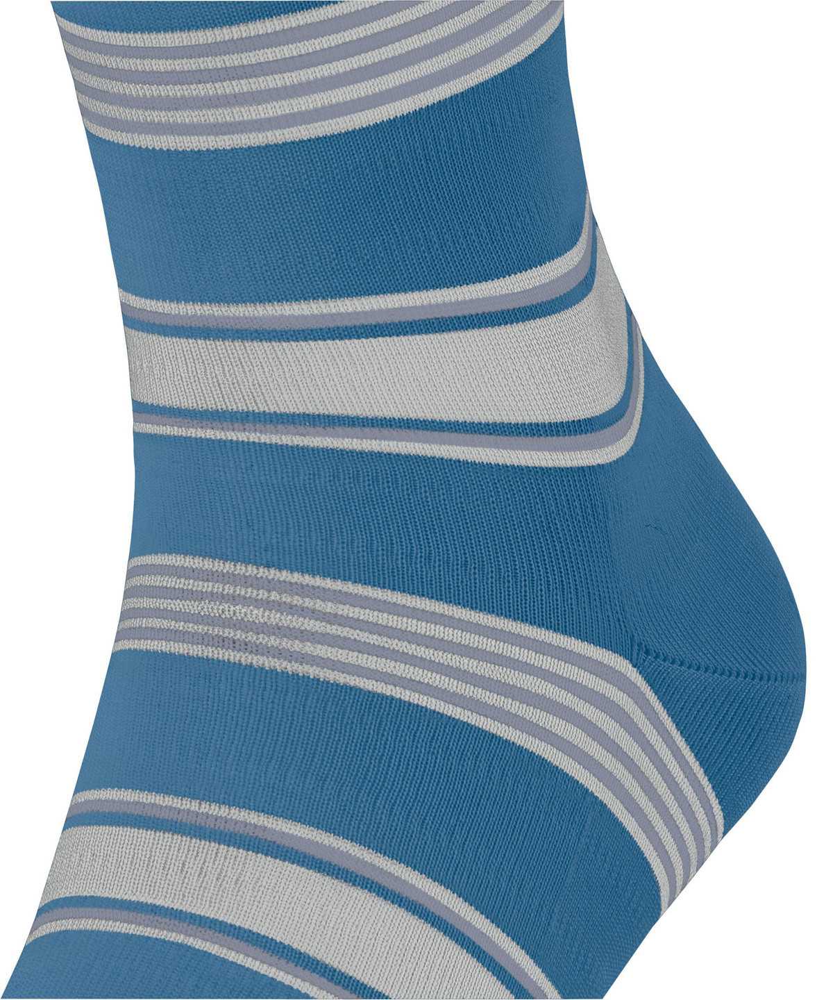 Men Falke Marina Stripe Socks Socks Blue | XVUQJM358