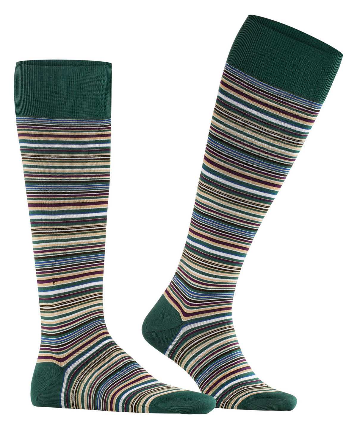 Men Falke Microblock Knee-high Socks Socks Green | VNPEGM769