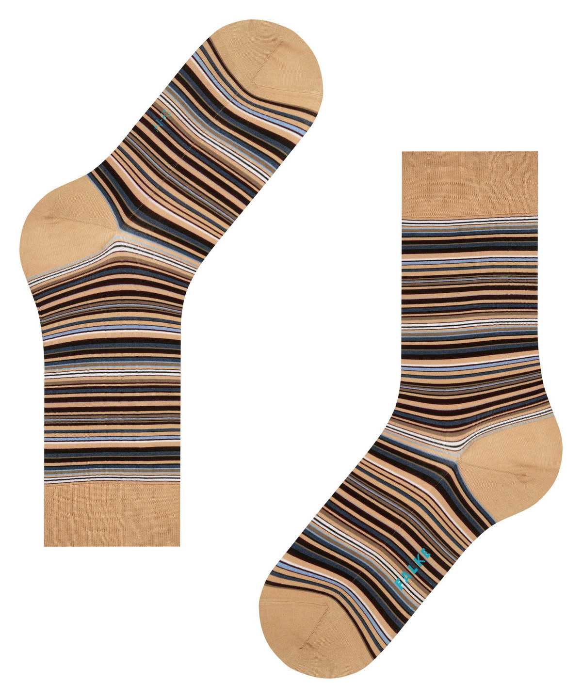 Men Falke Microblock Socks Socks Beige | FMAUKW035